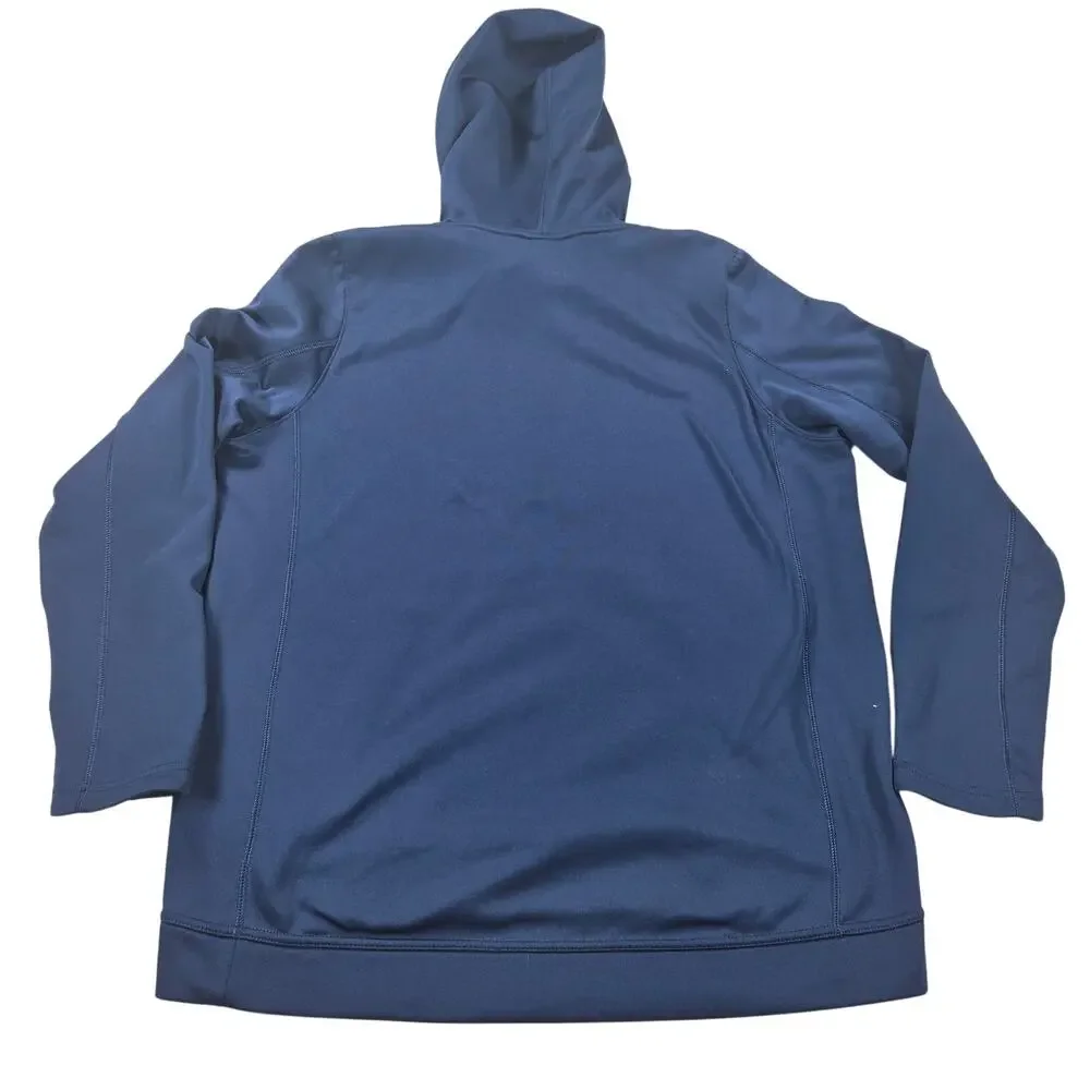 Nike Air Jordan Michigan Wolverines Blue Pullover‎ Hoodie Men's Size Large